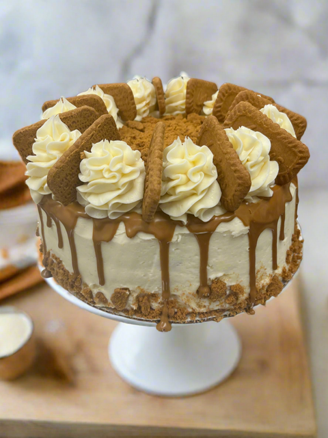 Biscoff Cookie Butter Cake