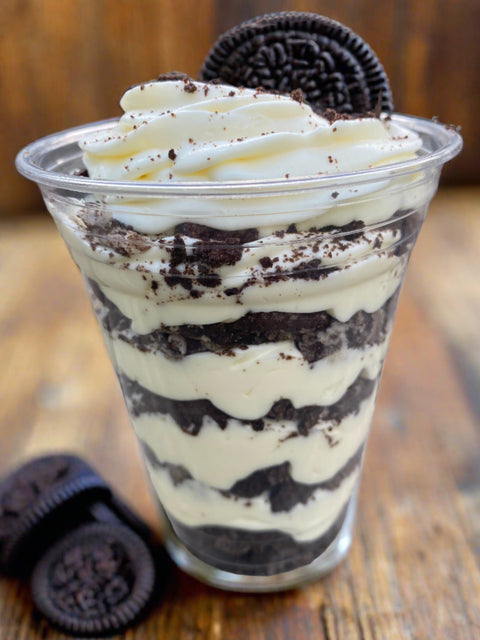 Best Oreo Cookies and Cream Cheesecake Cup in Columbus Ohio